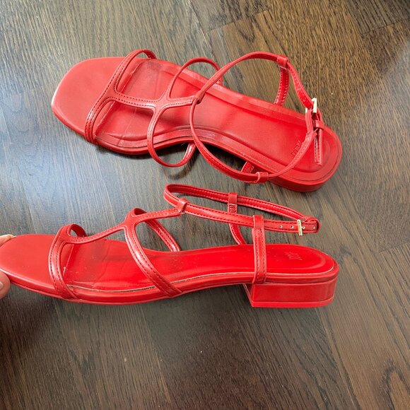 Red Sandals - Picture 2 of 3